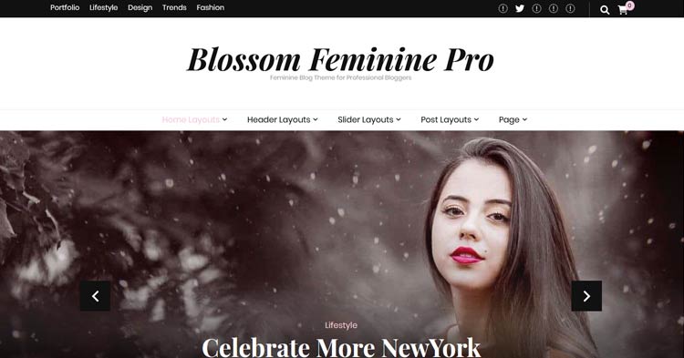 Download Blossom Feminine Pro Theme Now!