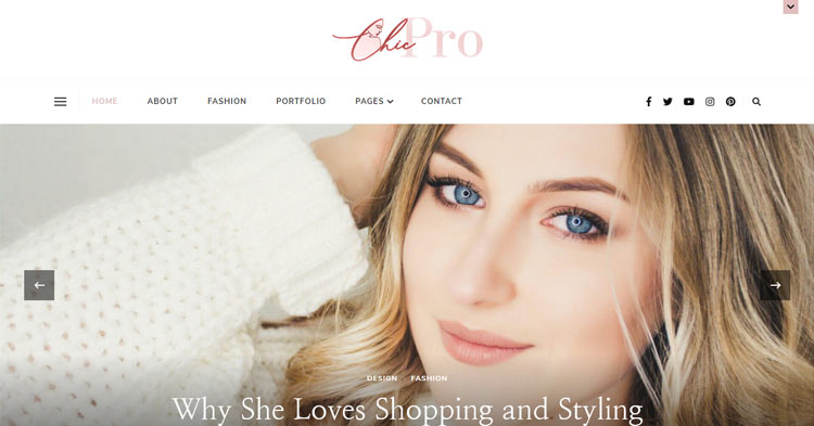 Download Chic Pro Theme For Feminine Blogs Now!