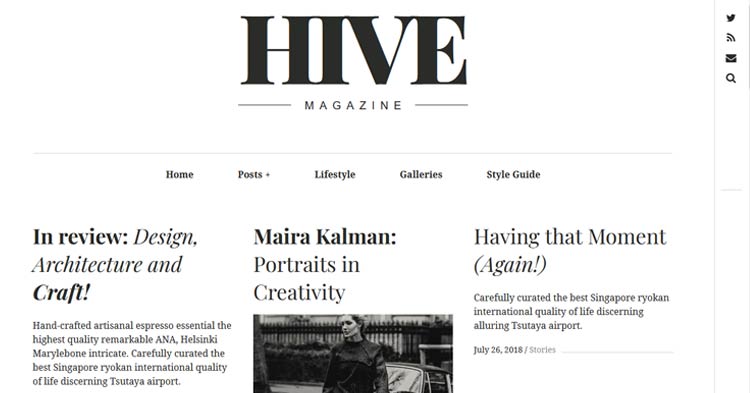 Download Hive Magazine WordPress Theme Now!